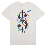 Dollars and Cents S/S Tee - Light Heather Grey