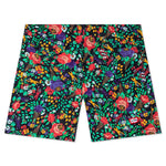 Floral Short - Black