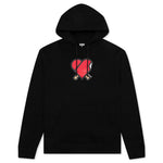 Heart Hoodie - Black