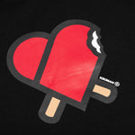 Heart Hoodie - Black