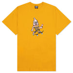 Kick Push S/S Tee - Golden Yellow