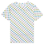 Kids Caramel S/S Knit - Bleach White