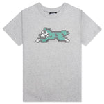 Kids Blocks S/S Tee - Heather Gray