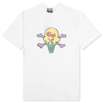 Kids Lemon Sorbet S/S Tee - White