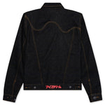 Leg Up Jacket - Raw Black