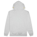 Overlap Hoodie - Light Heather Grey