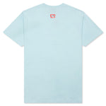 Palm S/S Tee - Cool Blue
