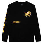 Peach L/S Knit - Black