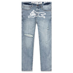 Running Dog Jean - Light Blue