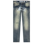 Running Dog Jean - Medium Wash Blue Jean