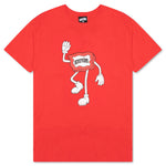 Wave S/S Tee - Tomato