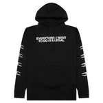 Illegal Hoodie - Black
