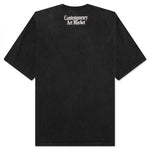 Infinity Bear T-Shirt - Washed Black