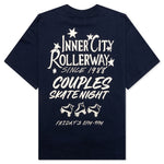 Inner City Rollerway S/S Tee - Navy