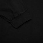 International Crew Pigment Dyed L/S Tee - Black