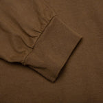 International Crew Pigment Dyed L/S Tee - Brown