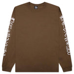 International Crew Pigment Dyed L/S Tee - Brown