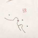 Into the Distance Camp Shirt - Ivory