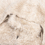 Shaggy Fleece Faux Fur Jacket - Glass