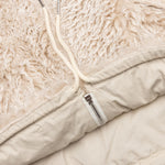 Shaggy Fleece Faux Fur Jacket - Glass