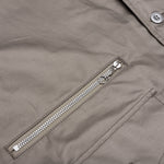 Multi-Pocket Chore Jacket - Grey Beige