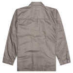 Multi-Pocket Chore Jacket - Grey Beige