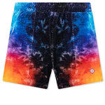 Gradient Towelling Shorts - Tie Dye