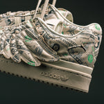 Adidas Originals x Jeremy Scott Forum Wings Low Money - Clear Brown