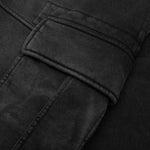 Jersey Cargo Pants - Black