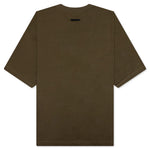Jersey Crewneck Tee - Olive