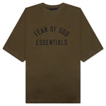 Jersey Crewneck Tee - Olive
