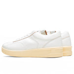 Cow Leather W/ Contrast Base - White