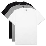 Foundation 3 Pack Tee - Greyscale
