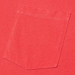 Folsom Pocket Tee - Vintage Cardinal