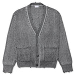 Structure Wool Knit Cardigan - Ash