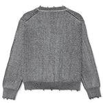 Structure Wool Knit Cardigan - Ash