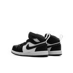 Jordan 1 Mid (TD) - Black/Off Noir/Summit White