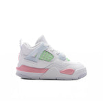 Air Jordan 4 Retro 'Valentine's Day' (TD) - White/Medium Soft Pink/Half Blue