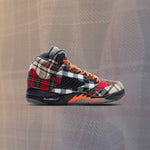 Air Jordan 5 Retro (GS) 'Plaid' - Black/Total Orange/Dark Obsidian