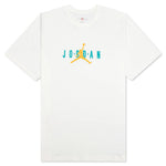 Air Jordan S/S Tee - Sail/New Emerald/Taxi