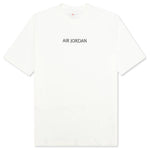 "Air Jordan" S/S T-Shirt - Sail/Black