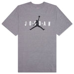 Air Jordan Wordmark T-Shirt - Carbon Heather/White/Black
