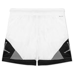Dri-FIT Air Jordan Diamond Short - White/Black/Smoke Grey