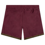 Essentails Woven Shorts - Cherrywood Red/White