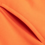 Essential Fleece Diamond Short - Orange/White