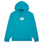 Essential Statement Fleece Hoodie - Cyber Teal