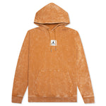Essential Washed Fleece Hoodie - Chutney