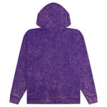 Essential Washed Fleece Hoodie - Dark Concord