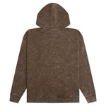 Essential Washed Fleece Hoodie - Light Olive