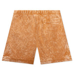 Essential Washed Fleece Shorts - Chutney/Black